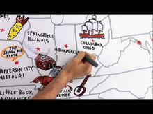 Load and play video in Gallery viewer, Tour the States Poster