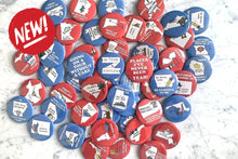 Load image into Gallery viewer, Tour The States Collectible 2.25 Buttons - All 54 Pack