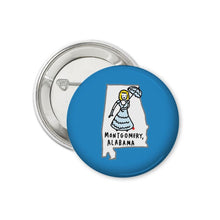 Load image into Gallery viewer, Tour The States Collectible 2.25 Individual Buttons Alabama