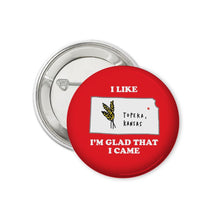 Load image into Gallery viewer, Tour The States Collectible 2.25 Individual Buttons Kansas