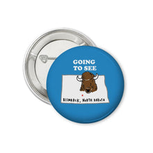 Load image into Gallery viewer, Tour The States Collectible 2.25 Individual Buttons North Dakota