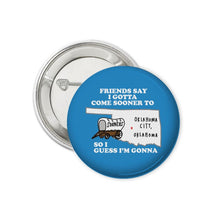 Load image into Gallery viewer, Tour The States Collectible 2.25 Individual Buttons Oklahoma