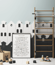 Load image into Gallery viewer, Tour The States Lyric Poster