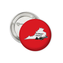 Load image into Gallery viewer, Tour The States Collectible 2.25 Individual Buttons Virginia

